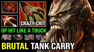 ULTIMATE TANK CARRY Daedalus + Heart 1v5 Lifestealer OP Crit Like a Truck 7.31 Dota 2