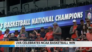 Thousands gather to celebrate UVA's national title
