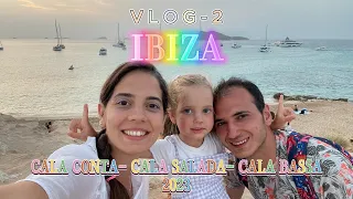 VLOG- 2 IBIZA Beaches/ Cala Conta- Cala Salada- Cala Bassa