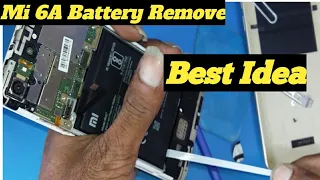 MI Redmi 6A Battery Remove & Replacement || How To Remove All Mi Redmi Battery..