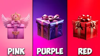 CHOOSE YOUR GIFT🎁 PINK ,PURPLE OR RED 💝💜❤️