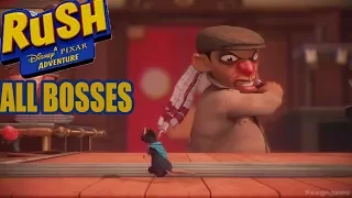 Rush a Disney Pixar Adventure - All Bosses