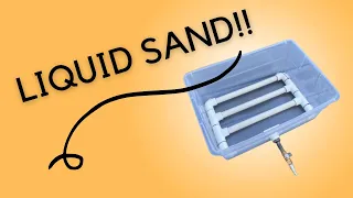 Liquid Sand - Mini Fluidized Bed for Kids - Inspired by Mark Rober