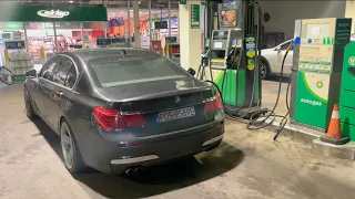 Ile Pali N57 BMW F01 730d? Jazda Dynamiczna | Test Spalania w Trasie | Fuel consumption info