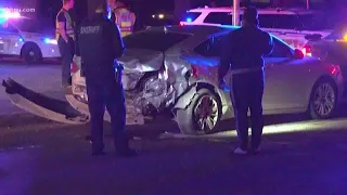 Suspected drunk driver slams into car, sheriff's deputy injured, HCSO says
