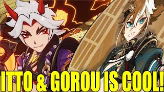 ARATAKI ITTO GOROU R5 WHITEBLIND ALL GEO TEAM COMP!