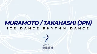 Muramoto/Takahashi (JPN) | Ice Dance RD | ISU FC FS Championships 2022 | Tallinn | #FigureSkating