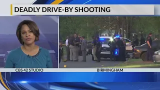 Deadly drive-by shooting in southwest Birmingham