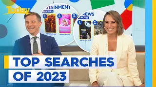 Google’s top searches of 2023 | Today Show Australia