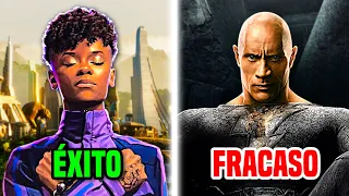 ¿Por qué Wakanda Forever es un ÉXITO y Black Adam un FRACASO?