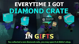 Everytime I got diamond crate from gifts | [party bash] | kaiju paradise