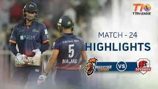 Match 24 Sindhis vs Maratha Arabians, T10 League 2018