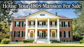 FOR SALE 1803 Gloucester Mansion in Natchez, MS House Tour