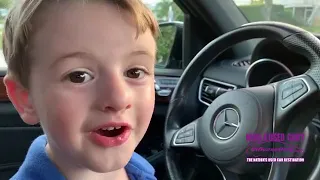 2018 Mercedes GLS 450 Review by a 5yr old named Rocco - Cute Kids & Cars