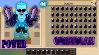 POWER OF 999+ OBSIDIAN In Bed Wars | Blockman Go Gameplay (Android , iOS)