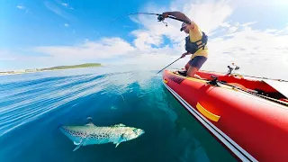 Catching A Mackerel And Taking It To Restaurant To Cook - CATCH AND COOK