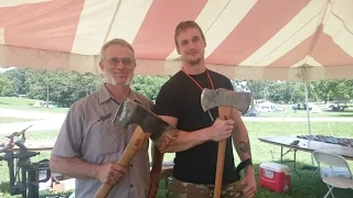 Identifying axe types with Craig Roost