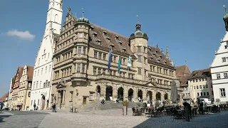 Первый день в Ротенбурге-на-Таубере (Бавария, Германия; Rothenburg-ob-der-Tauber, Bavaria, Germany)