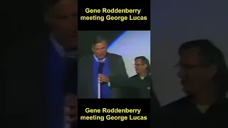 Gene Roddenberry meeting George Lucas | RARE VIDEO