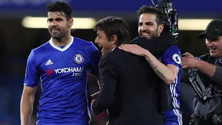 The time Diego Costa shouted to Antonio Conte - "Get Cesc on!" | Football funny