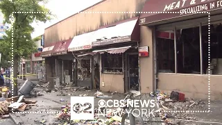 Bronx businesses destroyed in early morning fire