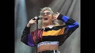 Anne-Marie performing 'Ciao Adios' and 'Alarm' at V Festival 2017