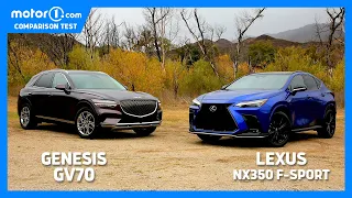 Genesis GV70 vs Lexus NX: Comparison Test (Best Luxury SUV Battle)