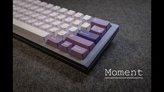 [Typing Sound] JJW Moment with Cherry HG Black on PP Plate