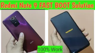 Redmi Note 9 FAST BOOT Solution || फास्टबुट को ऐसे करे ठीक || the Saif tech ||
