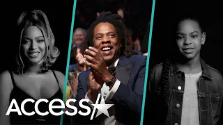 Beyoncé & Blue Ivy Lead Jay-Z's All-Star Hall Of Fame Induction