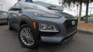 2021 Hyundai Kona SEL | Sonic Silver | Black Interior