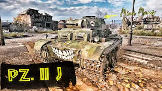 Pz. II J - Best Seal Clubbing - Germany Tier III LT | World of Tanks Replays | 25,5K WN8 10 kills