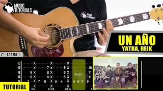 Cómo tocar Un Año de Sebastián Yatra, Reik en Guitarra | Tutorial + PDF GRATIS