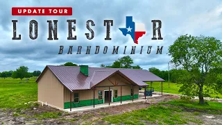 Lonestar Barndominium Layout Home Update Tour!