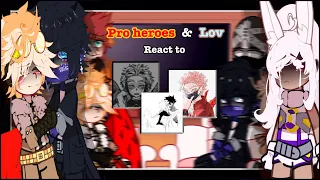 Pro heroes and LOV react to Hawks // Mha react to Hawks // Dabihawks // Mha / Bnha // 1/3