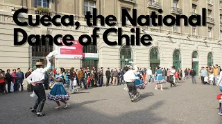 Cueca, the Chilean National Dance in Santiago, Chile!