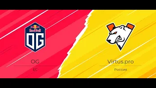 [RU] OG vs  Virtus.pro |The International 10|Group Stage| Game 1|GodHunt & JotM