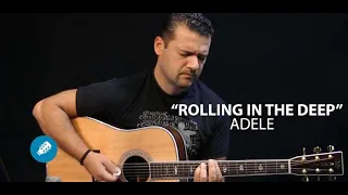 Rolling in the Deep (Adele) - Acoustic Guitar Cover - Prof. Farofa