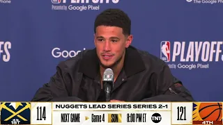 Devin Booker | NBA Playoffs Game 3 Post Game Interview