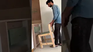 space saving study Table with  chair #study #chair #shortvideo #shorts