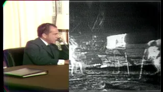 President Nixon Talks to Astronauts