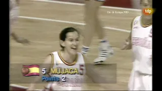 Final Eurobasket Italia 1993 Francia Vs España