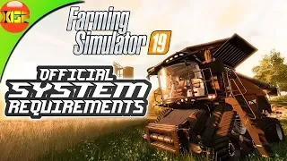 Farming Simulator 19 Official system requirements after Gamescom Trailer