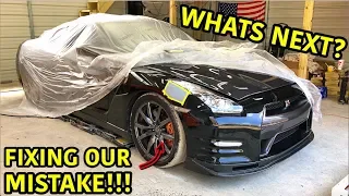 Rebuilding A Wrecked 2013 Nissan GTR Part 8