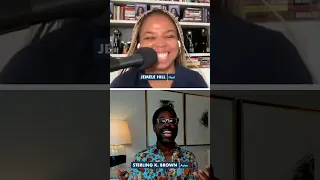 Sterling K. Brown Reacts to Making Golden Globes History 😂 | Jemele Hill is Unbothered #Shorts
