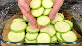 The most delicious zucchini recipe! I have never eaten such a delicious dinner! Very easy!