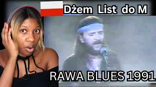 Reaction to Dżem – List do M –Rawa Blues 1991 | Polish music 🇵🇱