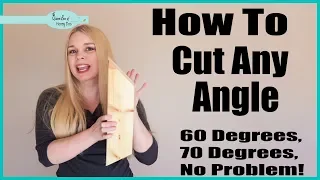 How To Cut Any Angle With a Miter Saw!