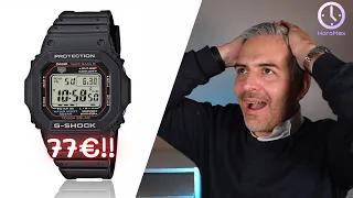 La mythique Casio G-Shock GW-M5610 solaire & radiopilotée | Seulent 77€ ! Dépêchez-vous !