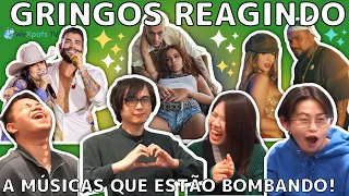 Gringos reagindo aos clipes que estão bombando! #2